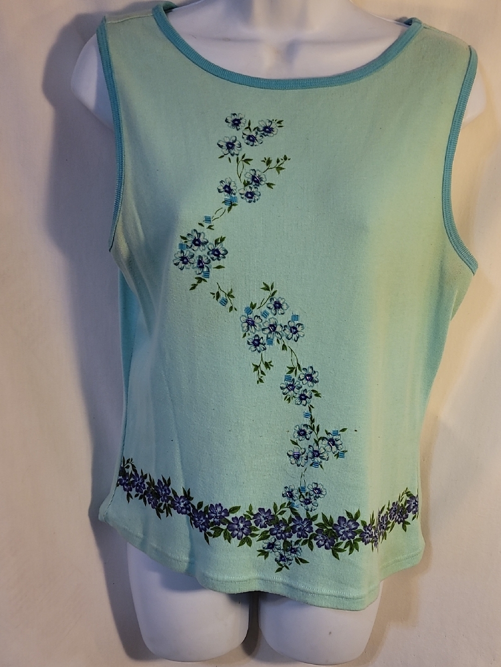 NY & CO Womens Sleeveless Top Beads -  Large